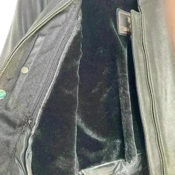 Leon 100% black buttery Leather,Motorcycle,3 season,warm removable liner SZ-M - Picture 9 of 13